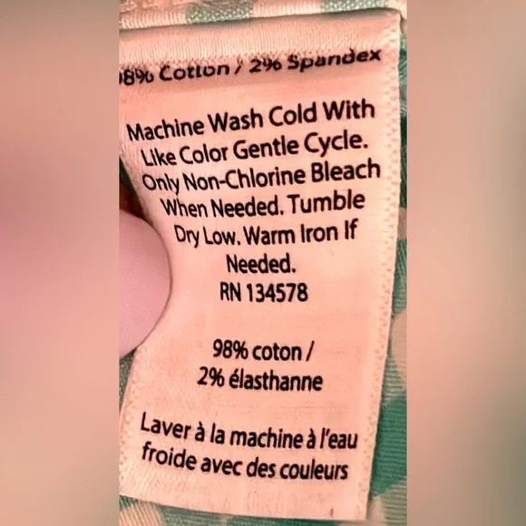 Vineyard Vines Green and White 100% Cotton Whale Shirt Boy’s Size 16 - Picture 6 of 8